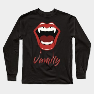 Welcome to the Vamily Long Sleeve T-Shirt